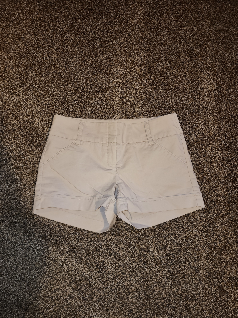 Willi Smith Tan Women's Casual Cotton Shorts